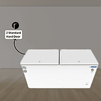 mariaenblue  Shop online Blue Star CF3-500MEW 457L 3 Star Double Door Deep Freezer